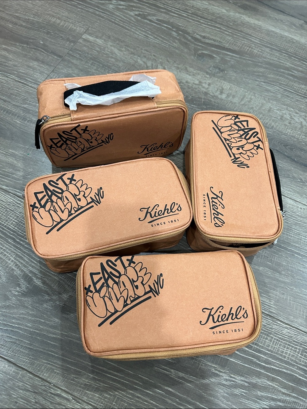 4/$20 kiehl’s cosmetic cases